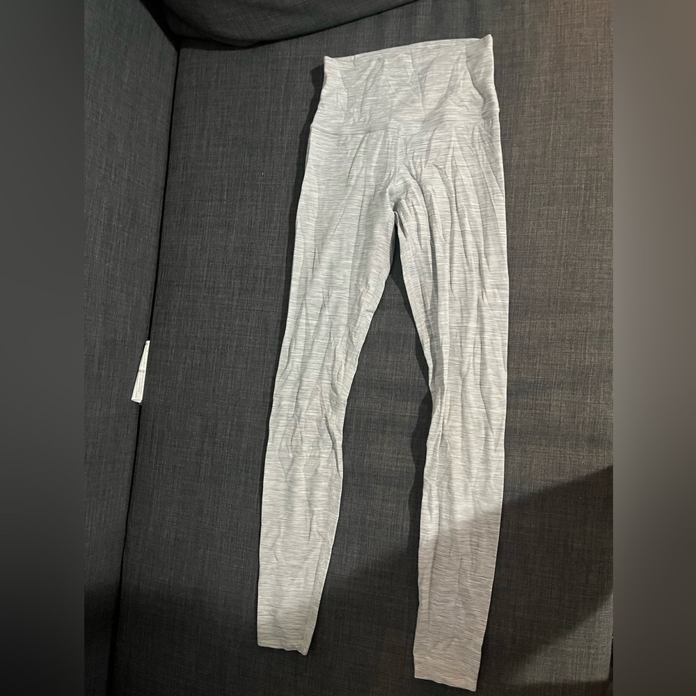 High-Waisted Gray Leggings - lululemon align size 4 28”